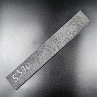 Заготовка для ножа из стали S-390 размеры: 200х30х3 мм