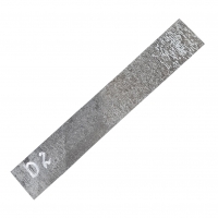 Заготовка для ножа из стали D-2 размеры: 200х30х2,5 мм